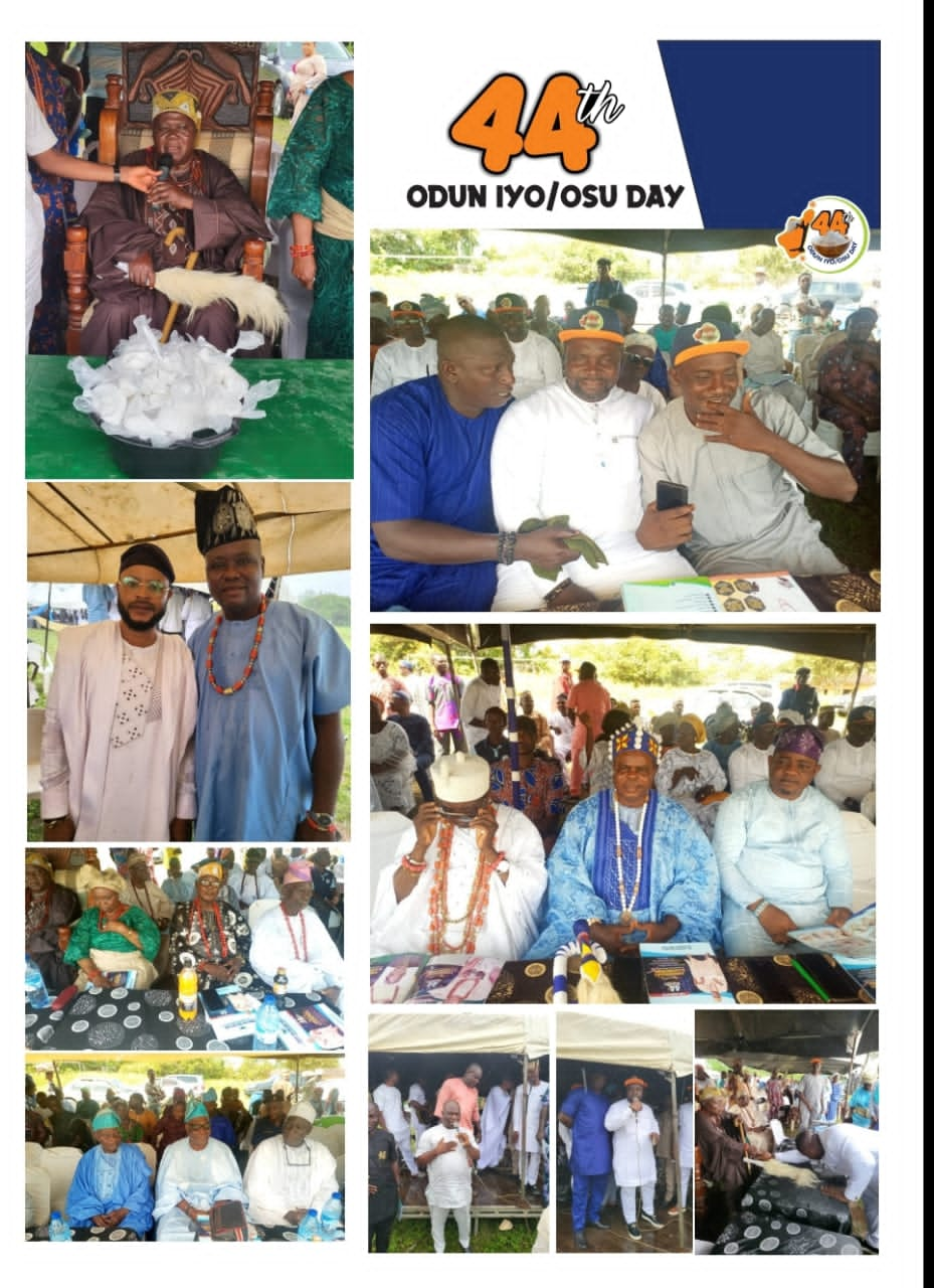 Glitz and glamour of the Odun Iyo/OSU day festival.