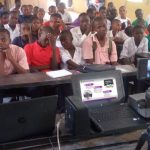 Students at a financial literacy programme organized by Wema Bank Plc to mark the 2023 Global Financial Literacy Day.