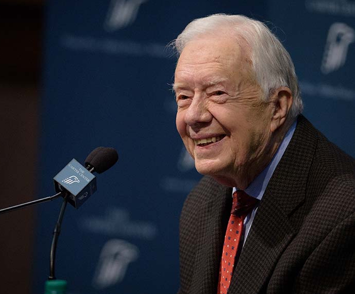 President Jimmy Carter Cancer Press Conf 1