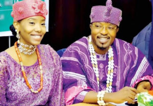 Oluwo of iwoland oba abdulrasheed akanbi and wife chanel chin