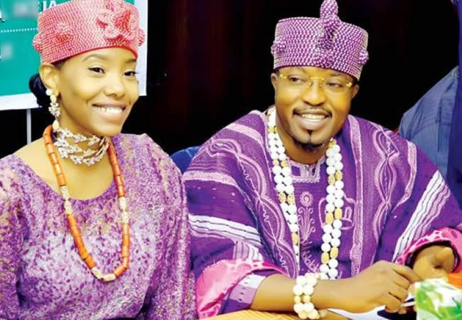 Oluwo of iwoland oba abdulrasheed akanbi and wife chanel chin