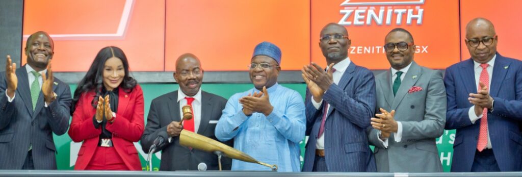 Zenith bank ngx closing gong ceremony 1