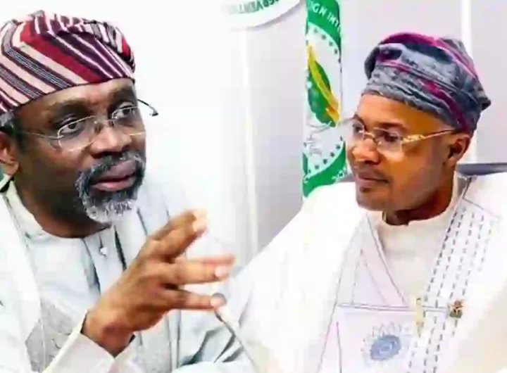 Femi Gbajabiamila and Adeniyi Adeyemi