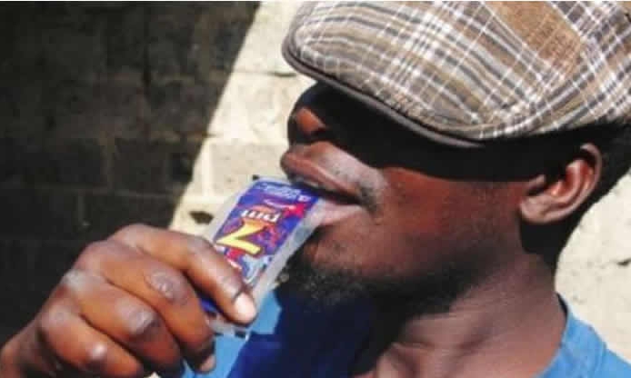 Alcohol in sachet